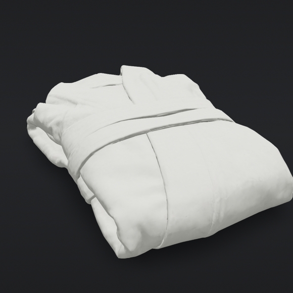 IKEA Other - IKEA White Terry Bathrobe with Shawl Collar